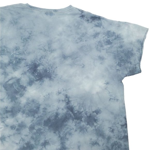 Hyper Space NASA Tie Dye T Shirt Size 3XL Astronauts Rolled Short Sleeve Hem - Picture 7 of 12